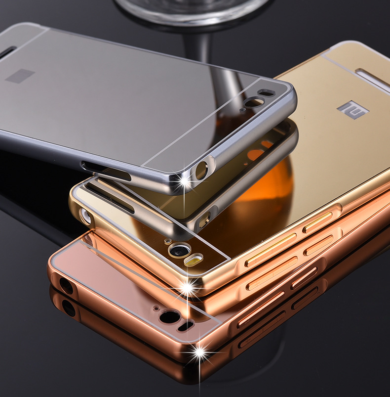 jual metal bumper slide mirror ori cover casing xiaomi mi4c mi 4c hosanagadget jual metal bumper slide mirror ori cover casing xiaomi mi4c mi 4c hosanagadget