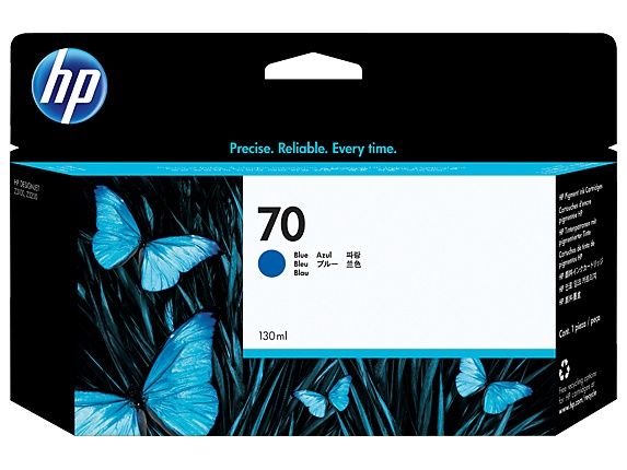 Cartridge 70 Blue 130 ml C9458A