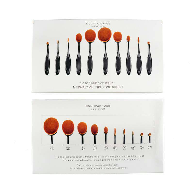 jual multipurpose makeup brush oval brush set jual multipurpose makeup brush oval brush set