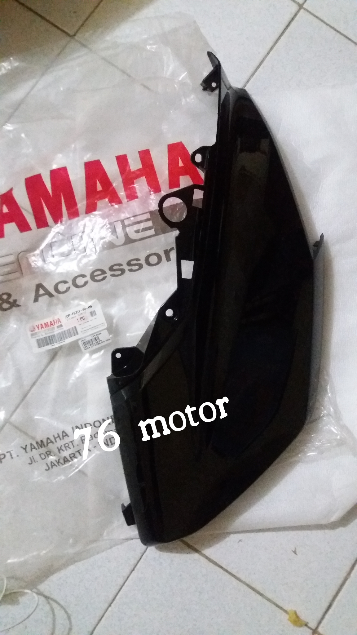 Jual SAYAP KIRI YAMAHA NMAX ASLI YGP AZKA JAYA MOTOR BEKASI