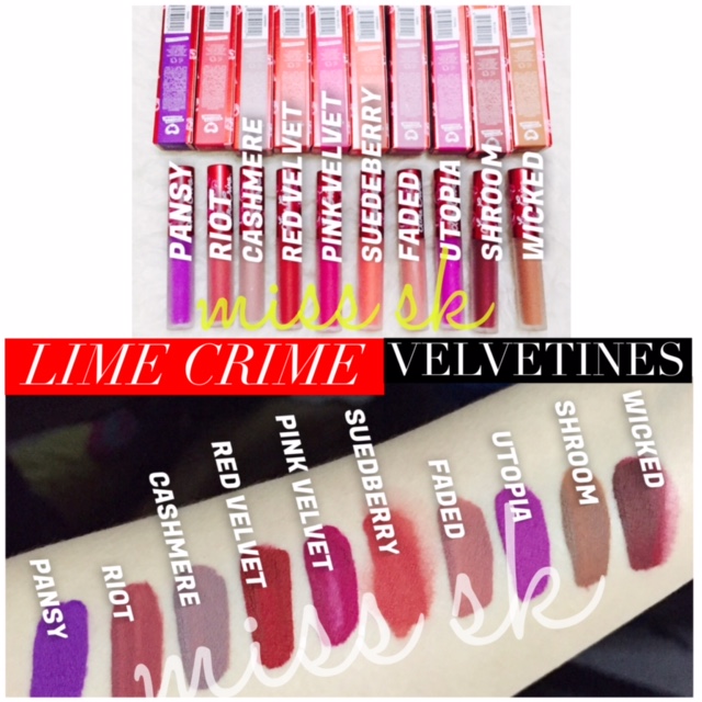 jual lime crime velvetines liquid stick matte lipstick waterproof di indonesia katalog or id jual lime crime velvetines liquid stick matte lipstick waterproof di indonesia katalog or id