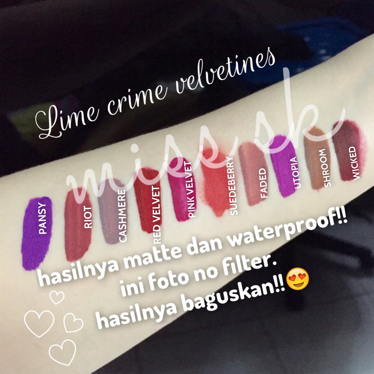 jual lime crime velvetines liquid stick matte lipstick waterproof redmilk jual lime crime velvetines liquid stick matte lipstick waterproof redmilk