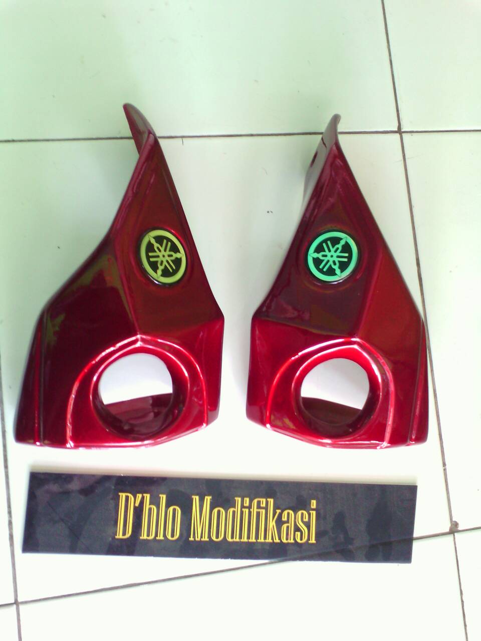 Jual Cover Lampu Sein Nmax Merah Dblo Modifikasi Motor Tokopedia