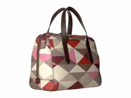 jual tas fossil sydney satchel multi multired jual tas fossil sydney satchel multi multired