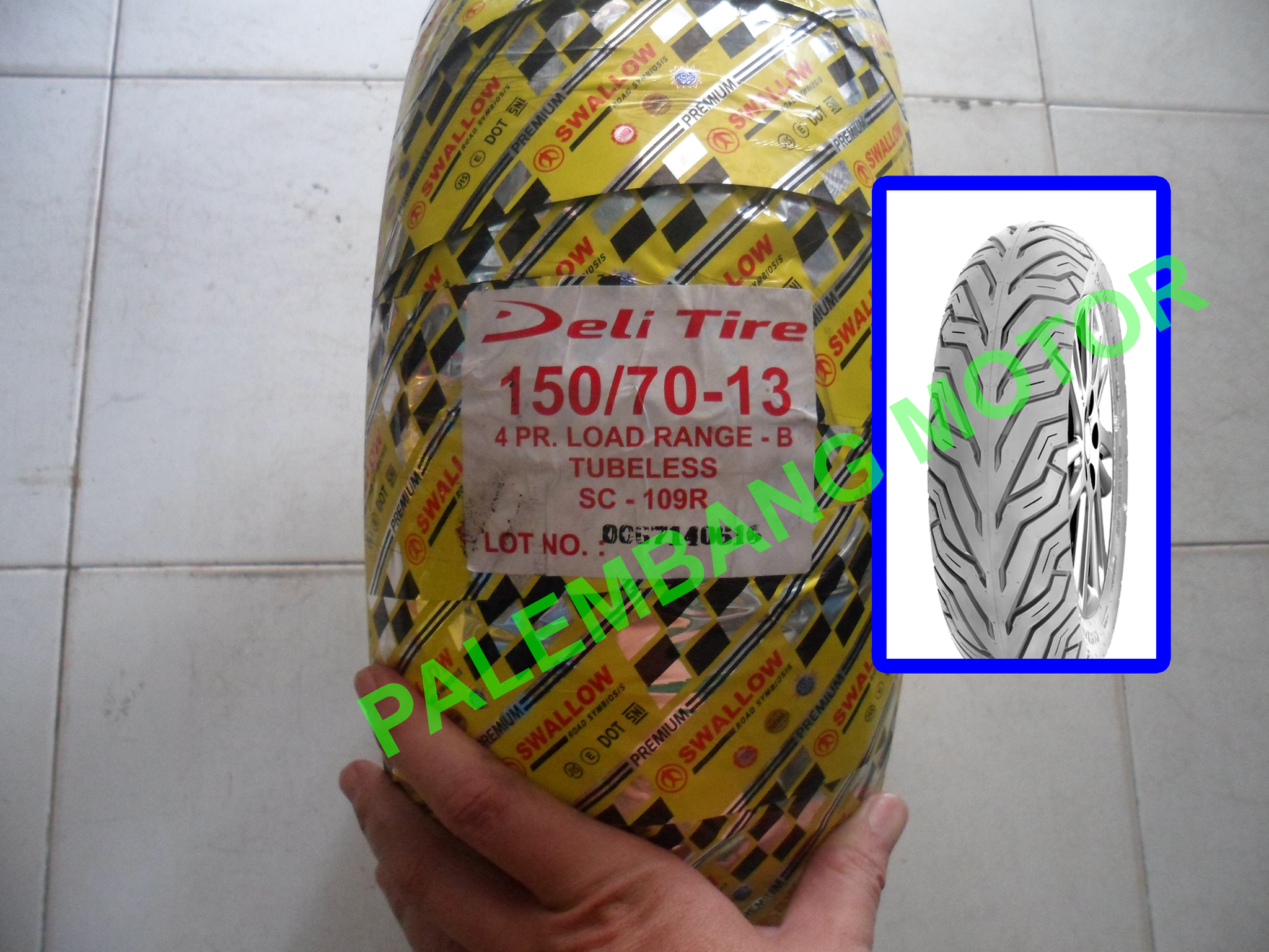 Jual BAN NMAX 13 SWALLOW TUBELESS URBAN GRIP SC109 SC 109 UKURAN