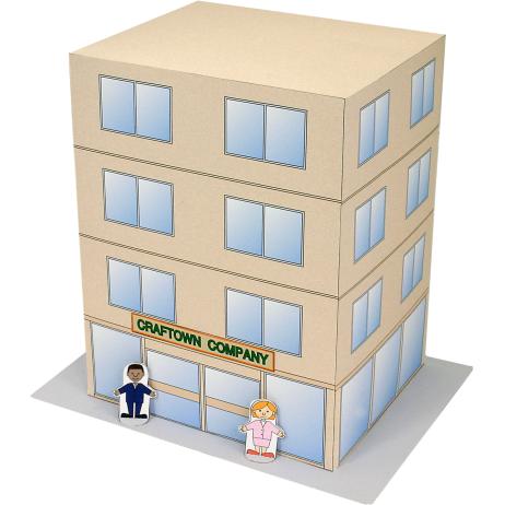 jual diy papercraft craftown bangunan merpati store jual diy papercraft craftown bangunan merpati store