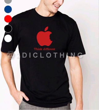 jual kaos iphone tshirt iphone apple think different 2m fashion jual kaos iphone tshirt iphone apple think different 2m fashion