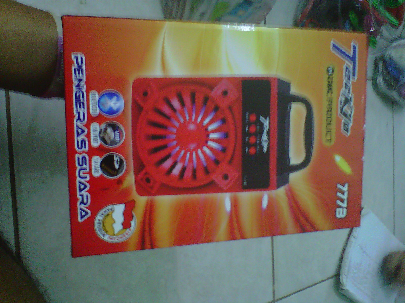 Jual Speaker Teckyo Gmc Bluetooth 777B Speaker Usb Bluetooth Stereo Bass KONGHAI ACC .