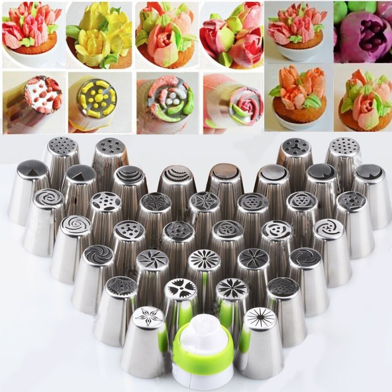 jual spuit rusia alat dekorasi kue tool cake hias 36 set jual spuit rusia alat dekorasi kue tool cake hias 36 set