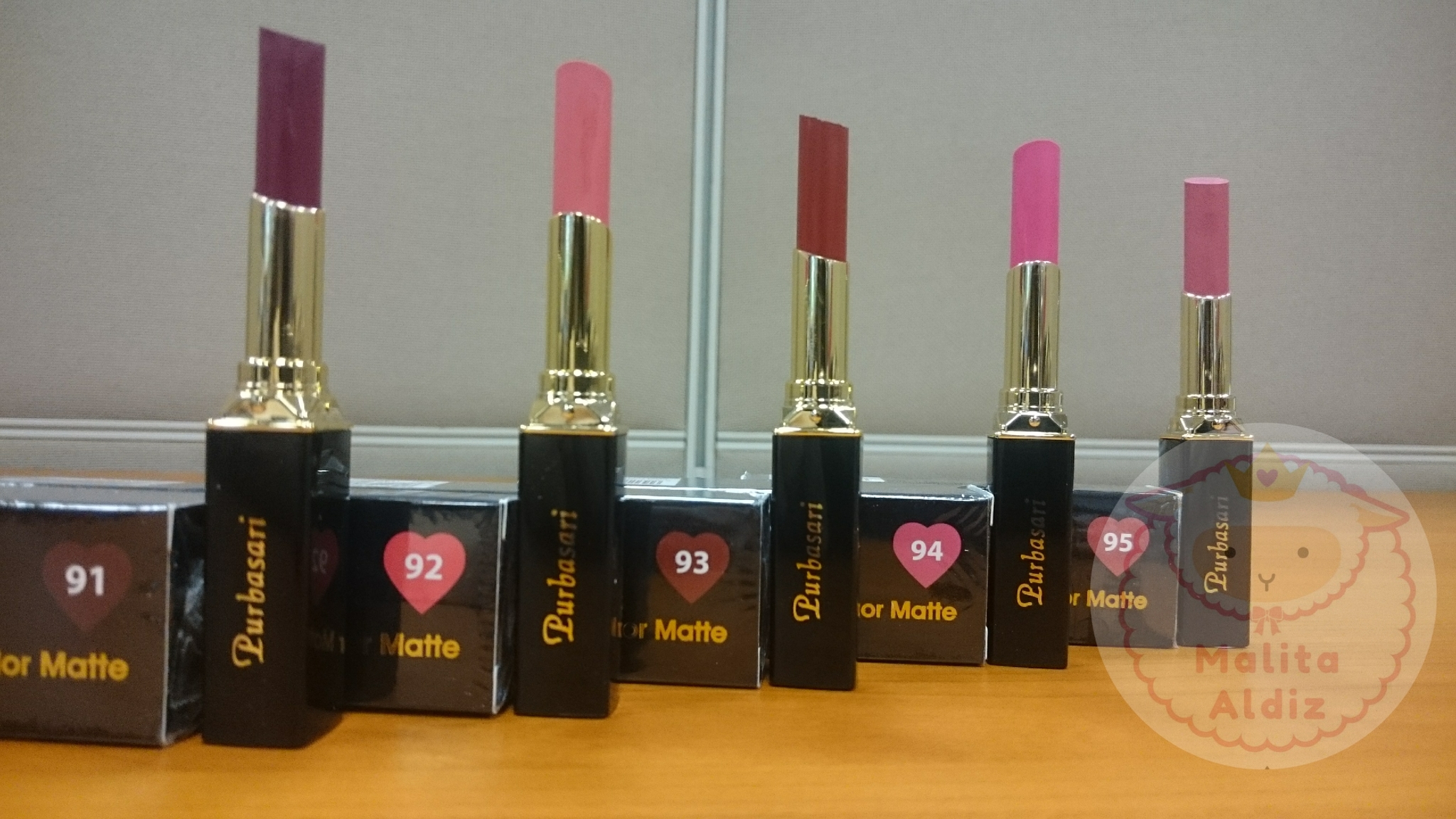 jual purbasari lipstick color matte 91 92 93 94 95 new jual purbasari lipstick color matte 91 92 93 94 95 new