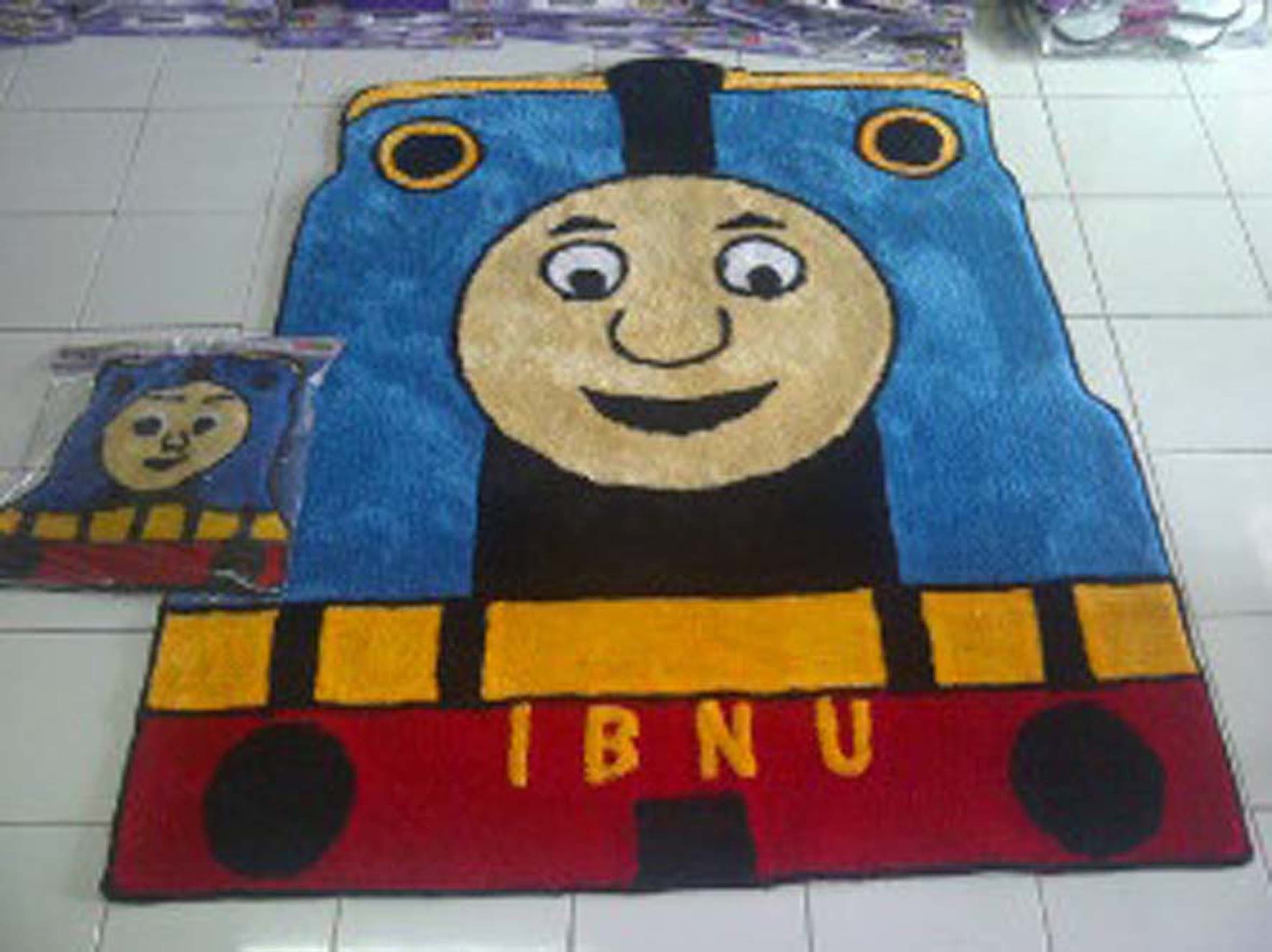 Jual karpet alas wool wol karakter kartun kereta api thomas n ...