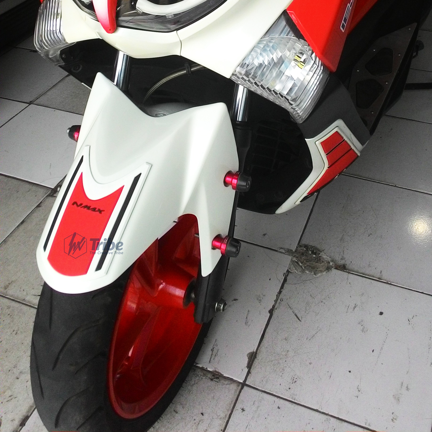 Jual Front Fender Protector Yamaha Nmax Aksesoris Spakbor HX