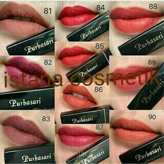 jual purbasari matte lipstick istana cosmetik jual purbasari matte lipstick istana cosmetik