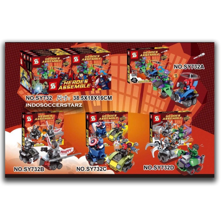 jual lego sy 732 abcd mighty micros superheroes 4 pcs indosoccerstarz jual lego sy 732 abcd mighty micros superheroes 4 pcs indosoccerstarz
