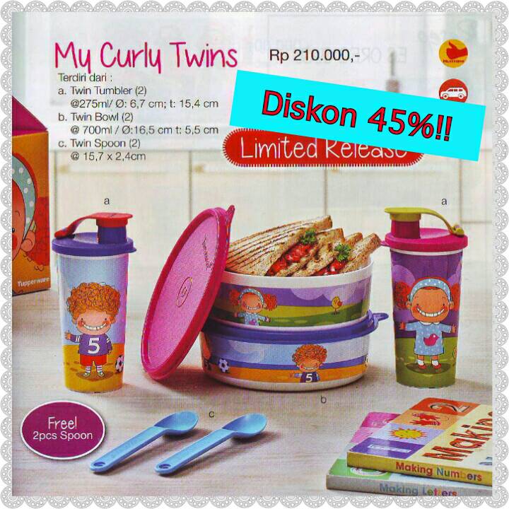 jual my curly tupperware kotak bekal tumbler jual my curly tupperware kotak bekal tumbler