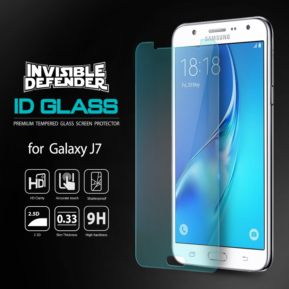 Ringke ID GLASS Tempered Samsung Galaxy J7 2016 Anti Gores Kaca Screen