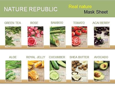 jual nature republic real nature mask sheet beautybyste jual nature republic real nature mask sheet beautybyste