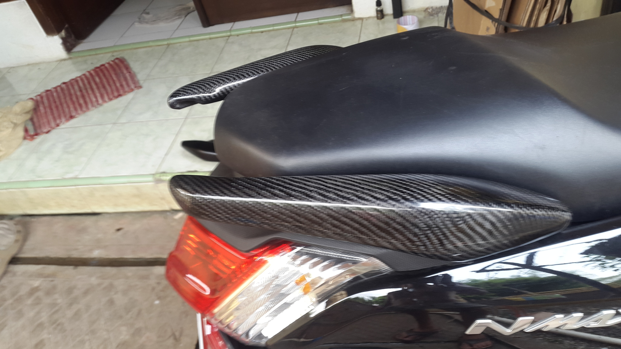 Jual Behel Yamaha Nmax Carbon Kevlar New Model Sjm Body Cover
