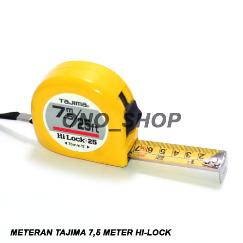 Meteran Tajima Meter Hi Lock - Jual Meteran Tajima 7 5 Meter Hi Lock Ono Shop meteran tajima meter hi lock jual meteran tajima 7 5 meter hi lock ono shop
