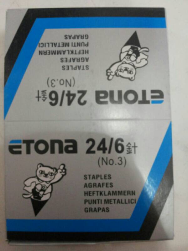 jual isi staples besar etona no 3 refill stapler etona jual isi staples besar etona no 3 refill stapler etona