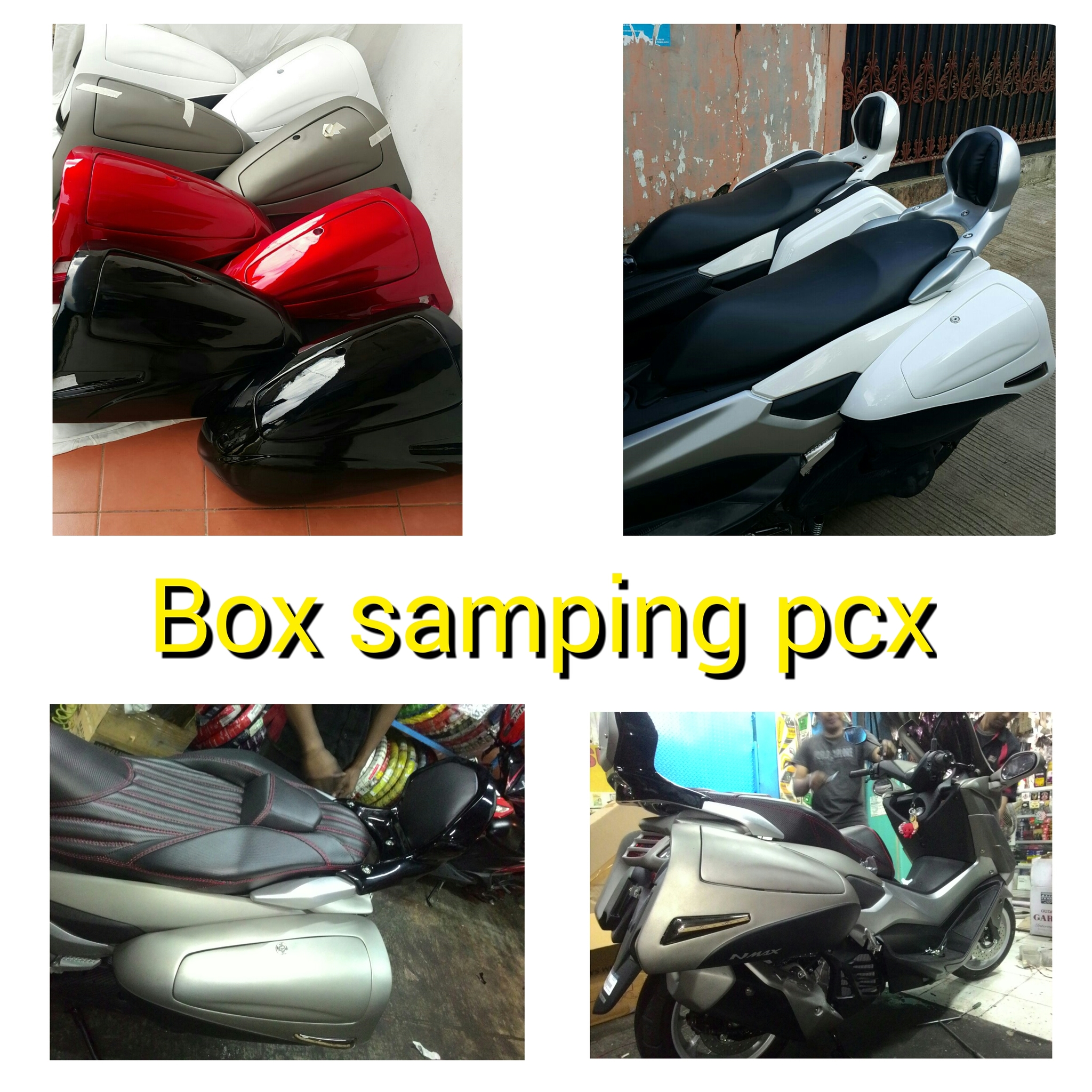 Jual Box Samping Pcx Nmax Sandy Variasi8 Tokopedia