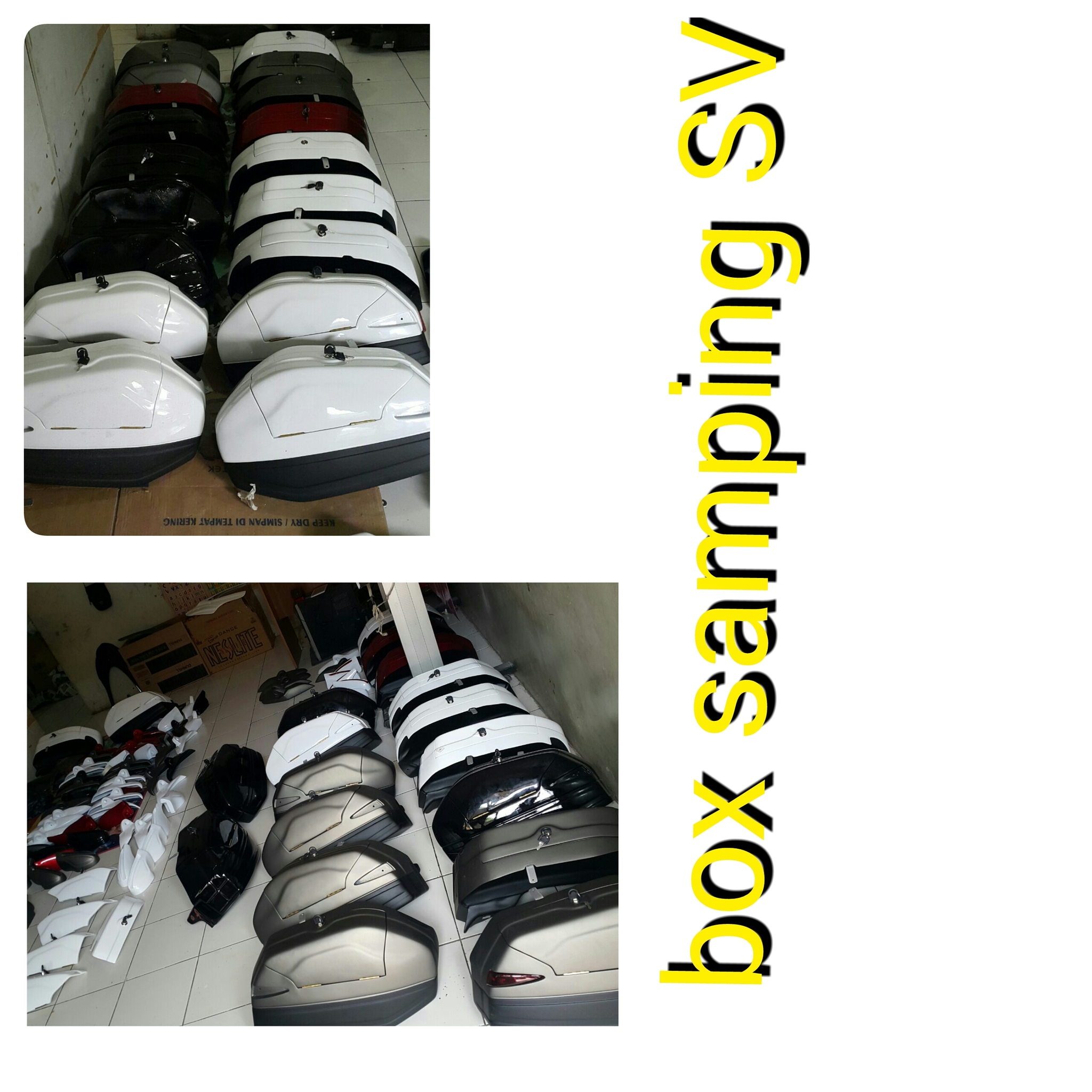 Jual Box Samping SV Nmax Sandy Variasi8 Tokopedia