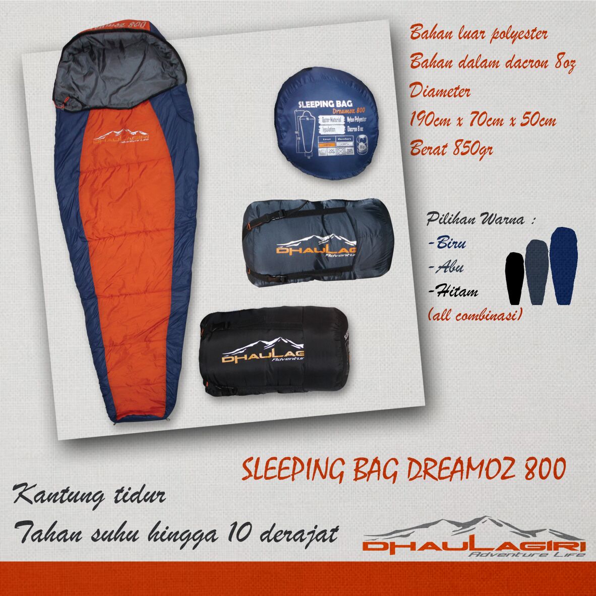 jual sleeping bag dhaulagiri dreamoz 800 outdoor ruff indonesia jual sleeping bag dhaulagiri dreamoz 800 outdoor ruff indonesia