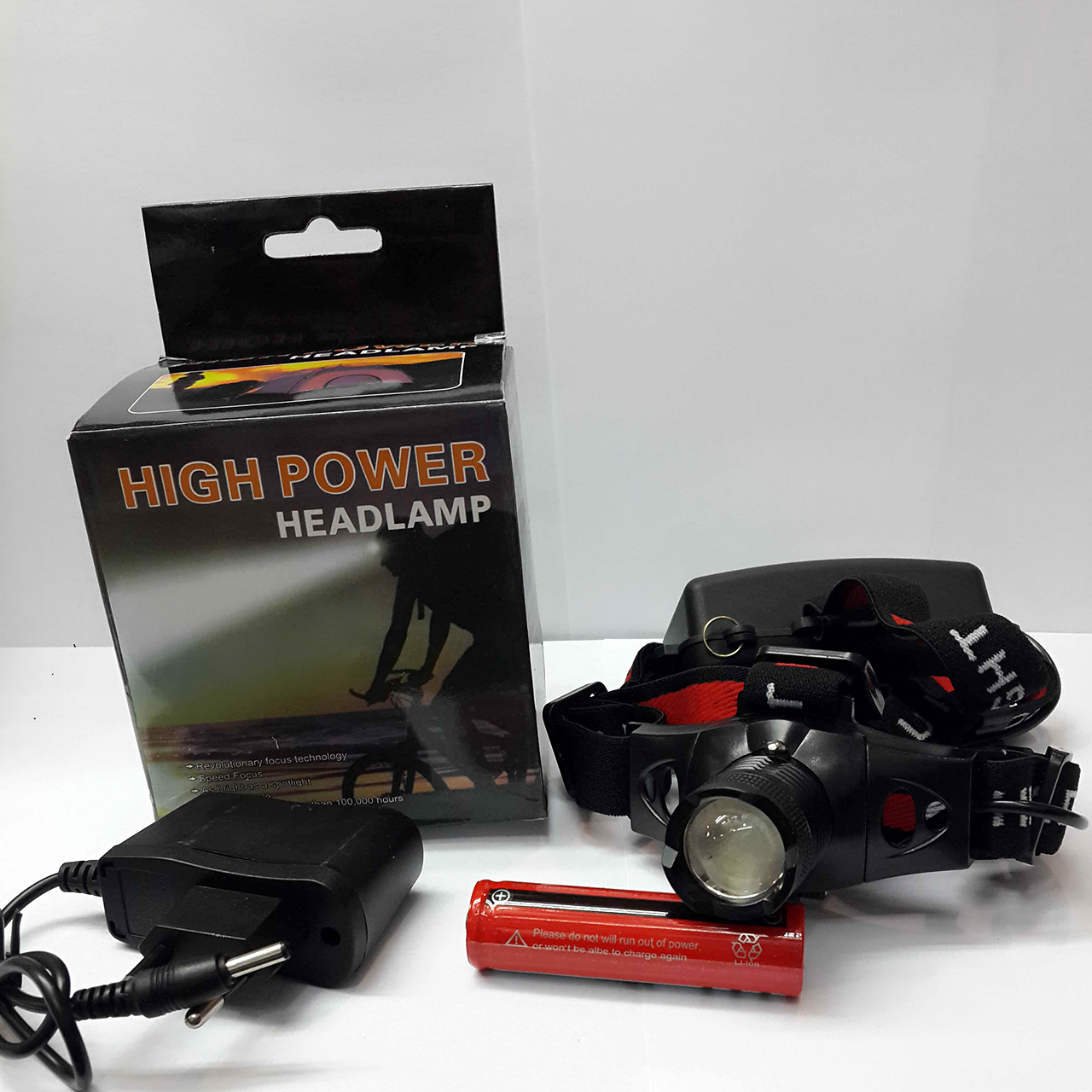 Senter Kepala Zoom High Power 0180