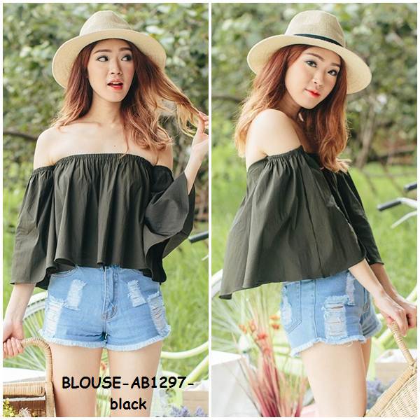jual baju blus blouse cold shoulder top sabrina kaos murah planet trend jual baju blus blouse cold shoulder top sabrina kaos murah planet trend