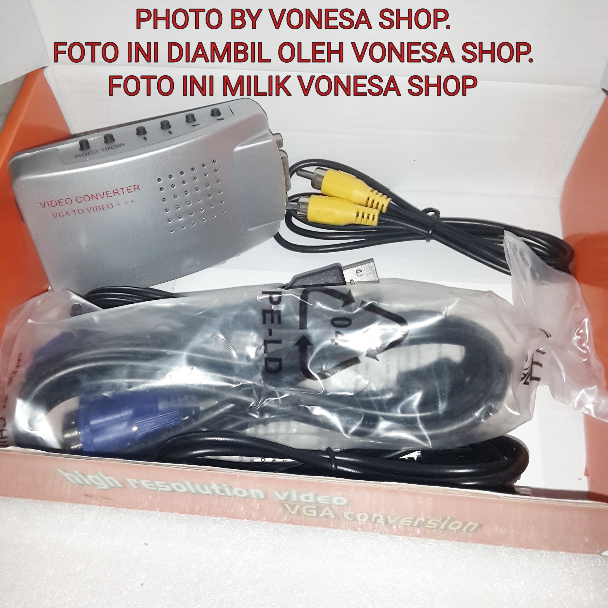 jual vga to rca svideo converter pc to tv dari jual vga to rca svideo converter pc to tv dari