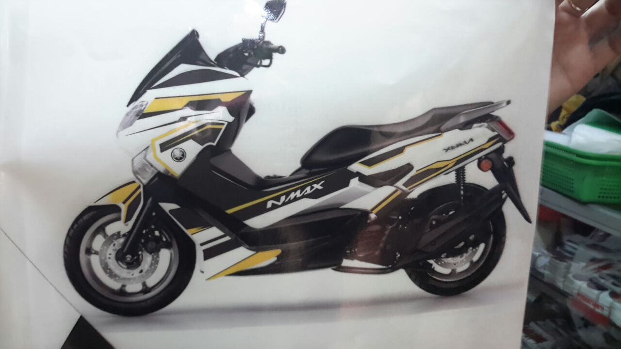 Jual Sticker Stiker Wrapping Full Body NMax YM Sambil Beramal
