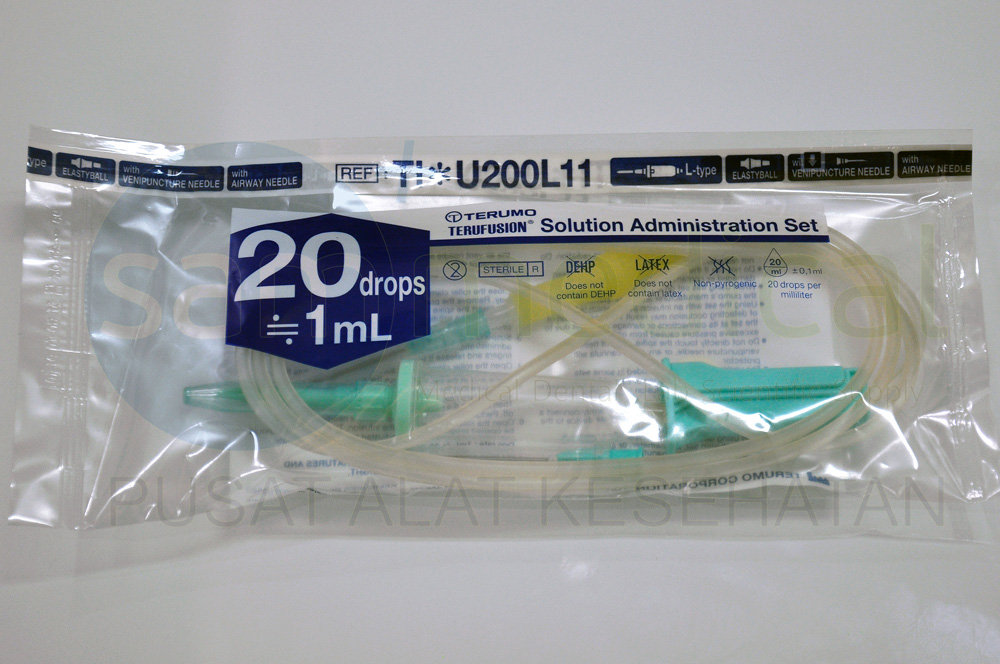 jual terumo terufusion infusion set selang infus set dewasa sam jual terumo terufusion infusion set selang infus set dewasa sam