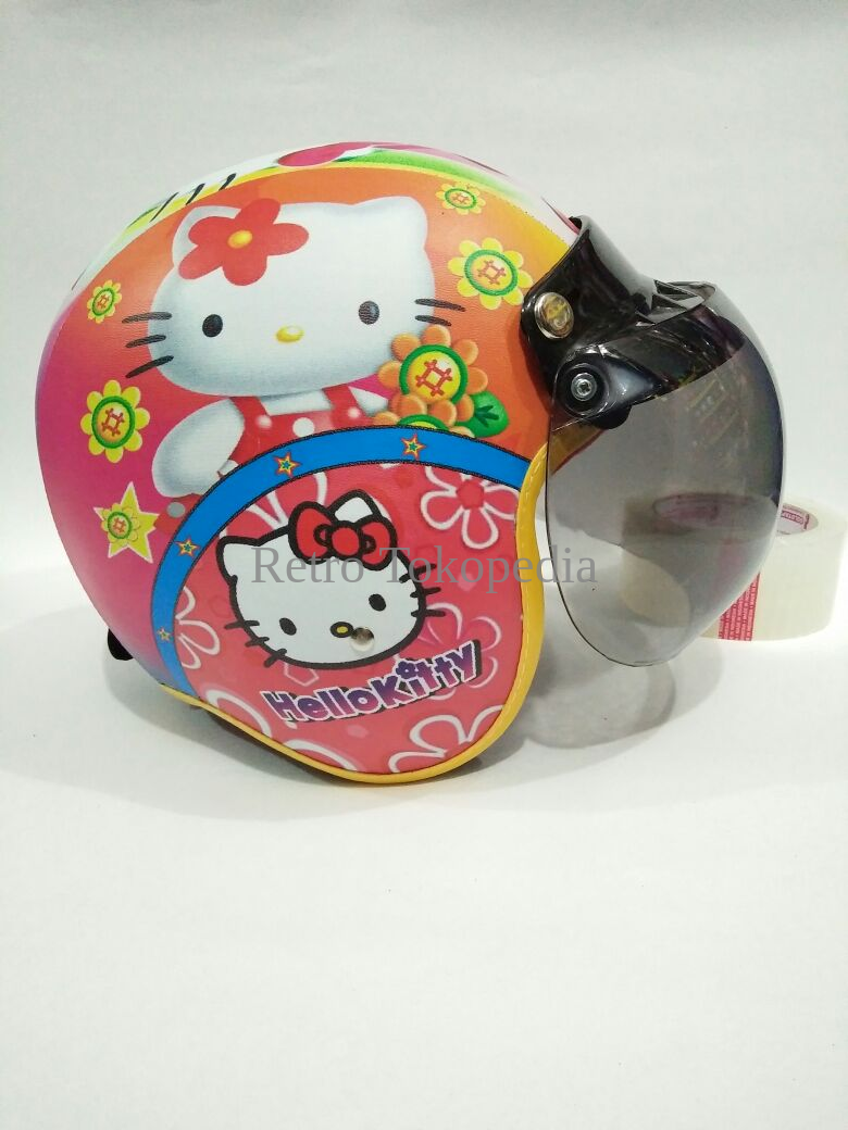 harga helm anak retro lucu model spt bogo fizi motif hello kittyterbaru harga me harga helm anak retro lucu model spt bogo fizi motif hello kittyterbaru harga me