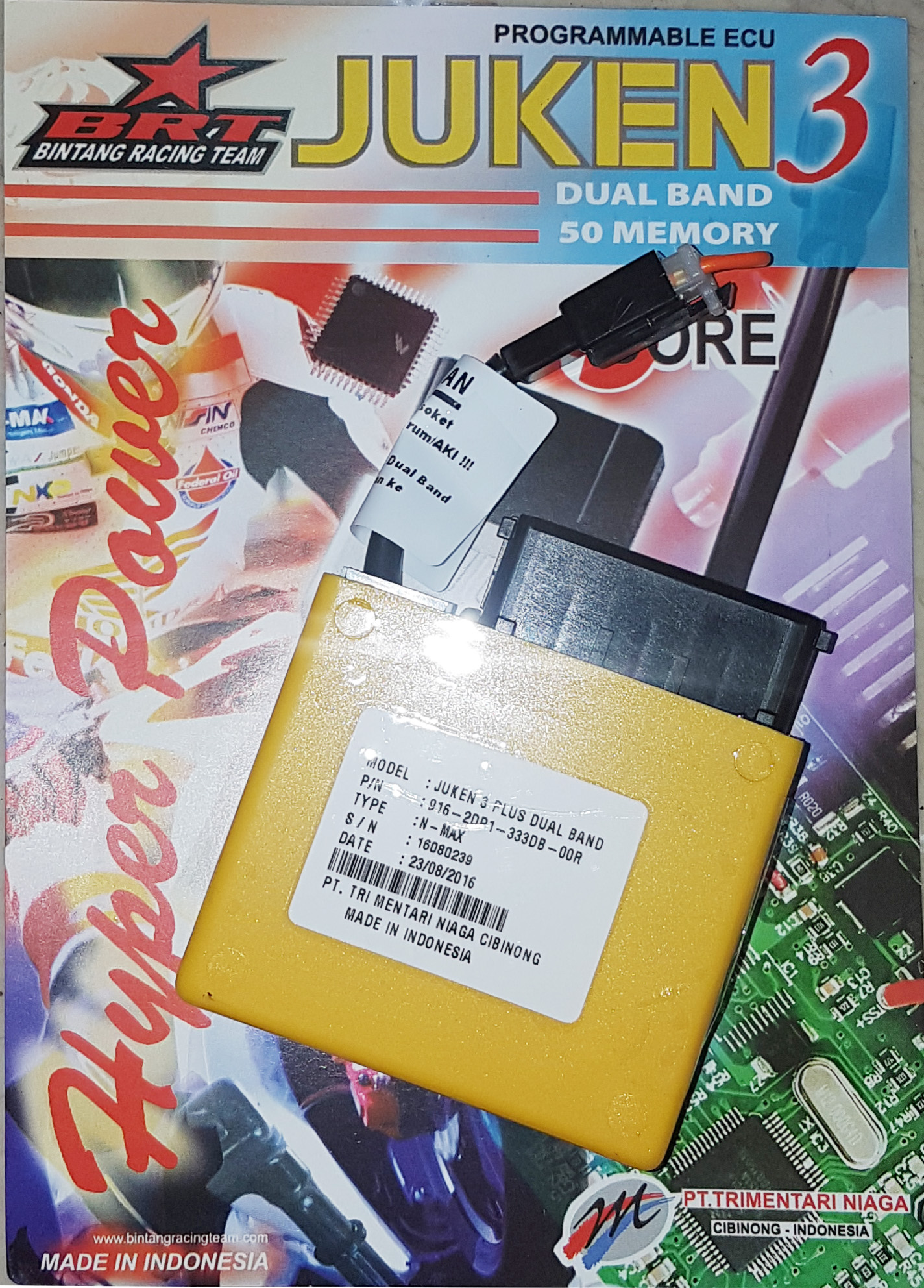 Jual ECU BRT Yamaha NMax Non ABS Dualband Juken 3 Plus SKW Shop