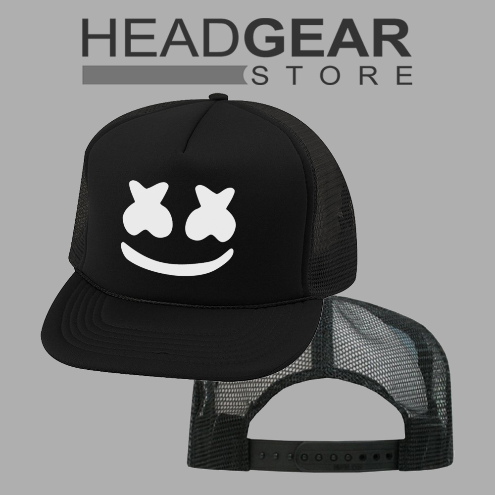 jual topi trucker marshmello high quality hats headgear store jual topi trucker marshmello high quality hats headgear store