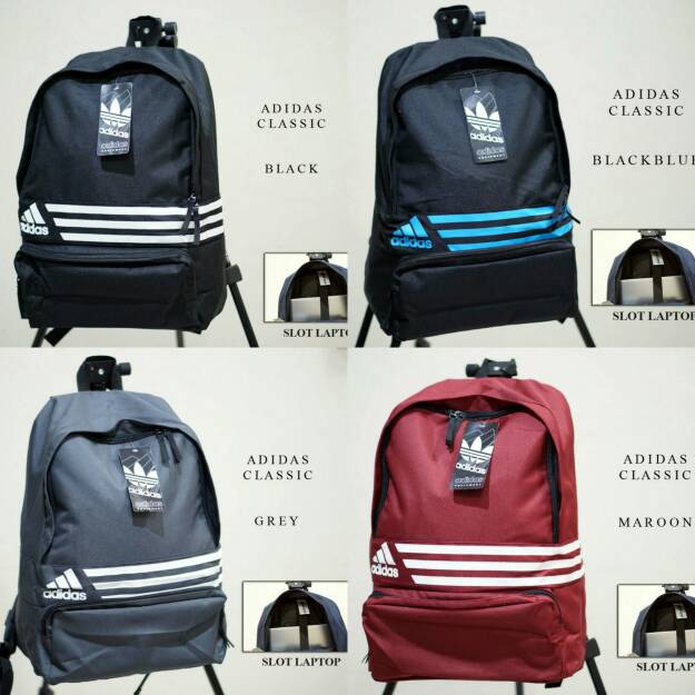 jual tas ransel adidas classic grey dickzashop jual tas ransel adidas classic grey dickzashop