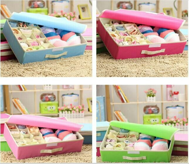 2 in 1 Underwear Bag (Tas untuk tempat celana dalam, bra, bahan tebal)