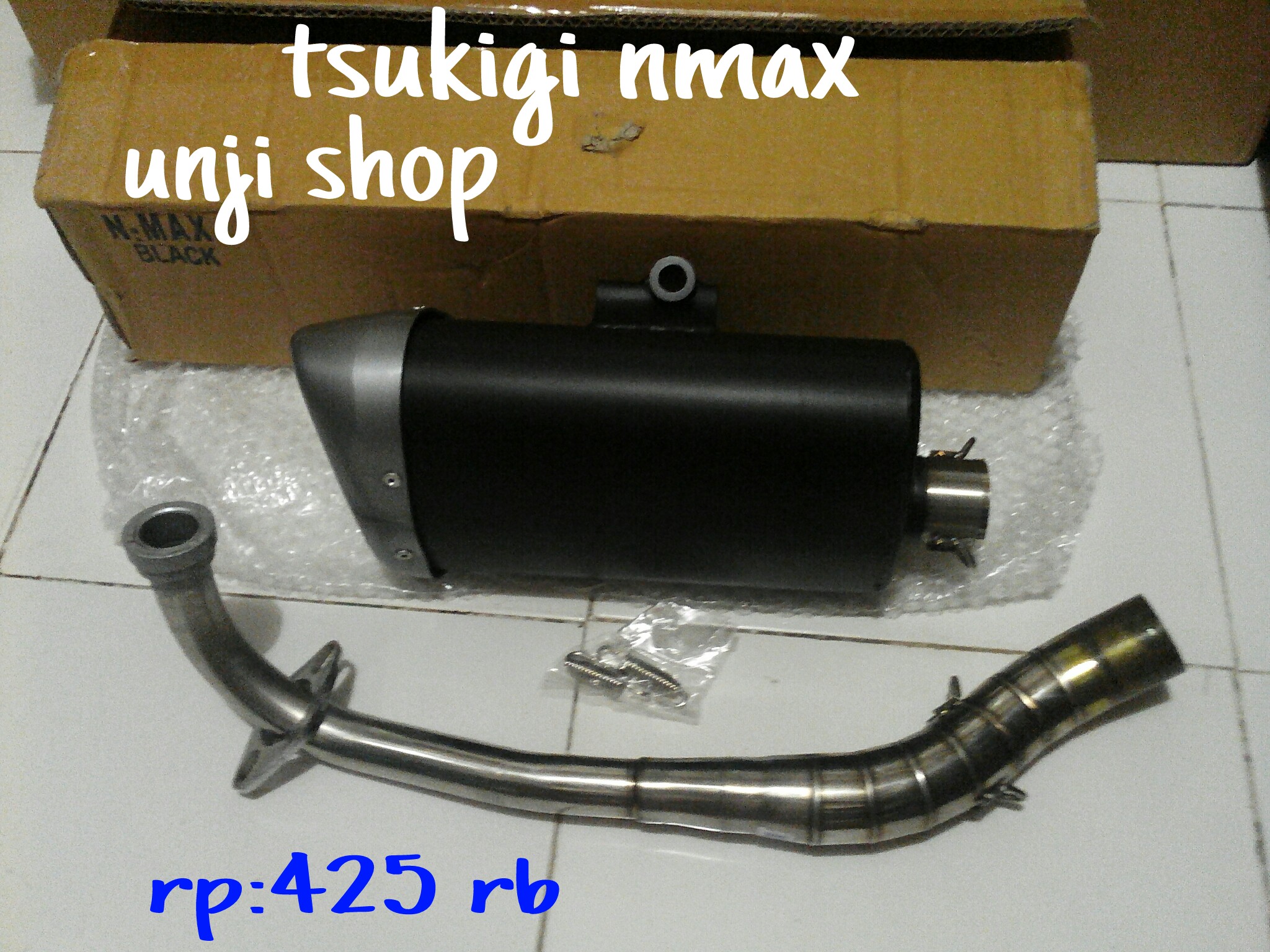 Jual Knalpot Nmax Tsukigi Non Embos Unji Shop Unji Shop Tokopedia