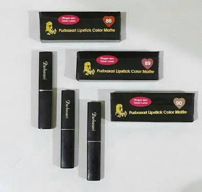 No. 81, 89, 90 purbasari lipstik matte. stok terbatas Limited