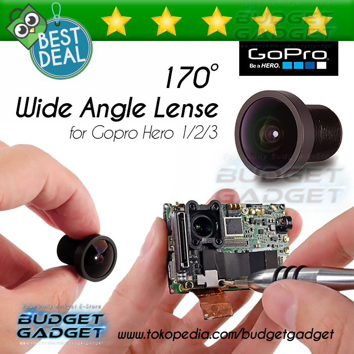 jual lensa pengganti wide angle lens 170 degree for gopro jual lensa pengganti wide angle lens 170 degree for gopro