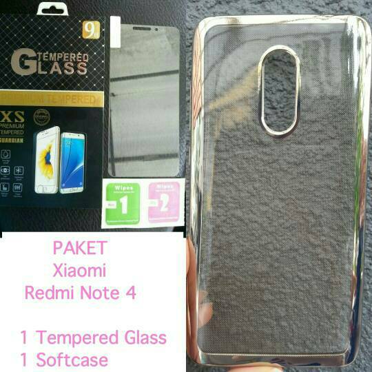 jual paket xiaomi redmi note 4 softcase silicon jual paket xiaomi redmi note 4 softcase silicon