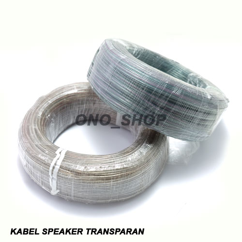 jual kabel speaker transparan 2x30 50 meter ono shop jual kabel speaker transparan 2x30 50 meter ono shop