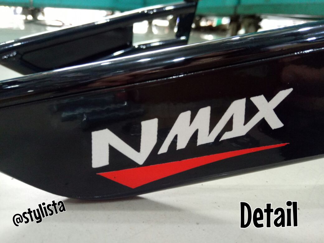 Jual Dudukan Plat Depan NMAX Bahan Tebal Aksesoris Variasi Motor