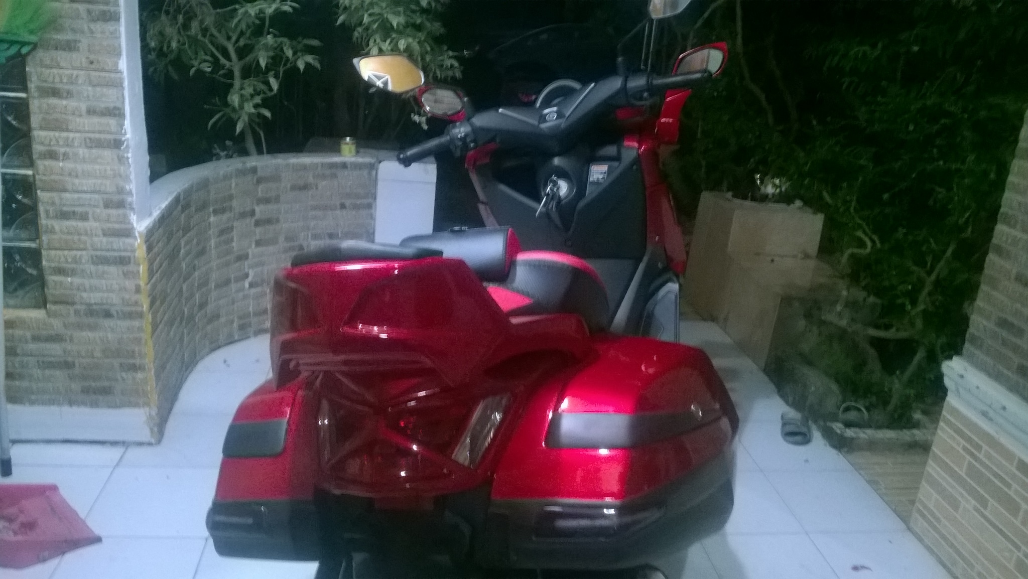 Jual Side Box Yamaha NMAX Model Gambot V3 Dans Motor Palembang