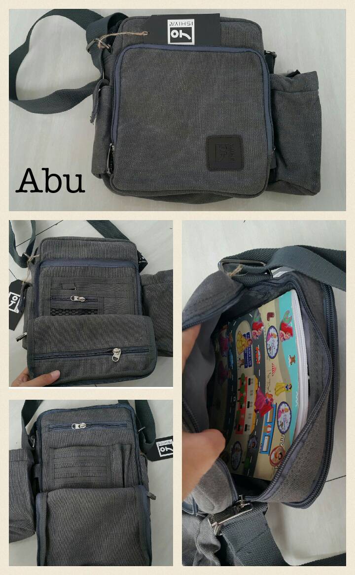 jual tas kanvas ishiya mixi ada bantalan busa tempat botol yeakh jual tas kanvas ishiya mixi ada bantalan busa tempat botol yeakh