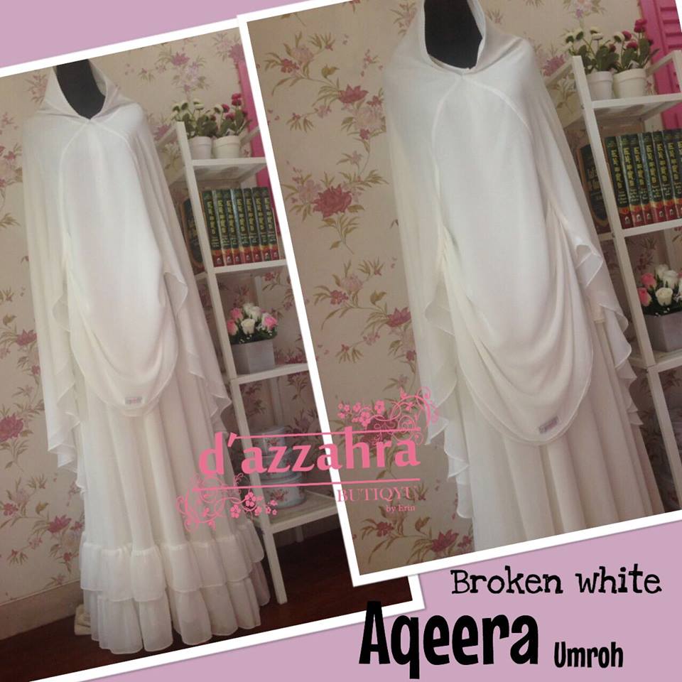 Jual BAJU GAMIS SET BERGO SYARI WANITA HARIAN AQEERA BROWN D