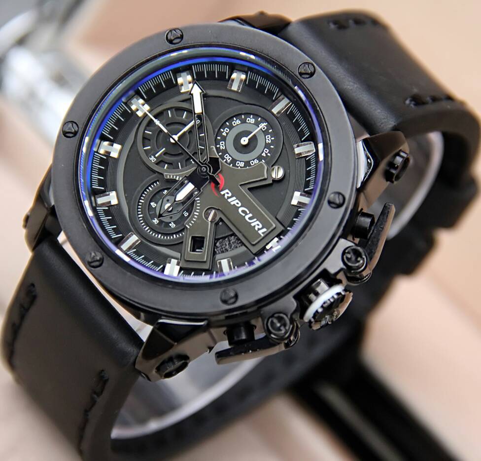 Grosir Jam Tangan Pria Ripcurl Chrono (Swiss Army,Quiksilver,Fossil,Guess,
