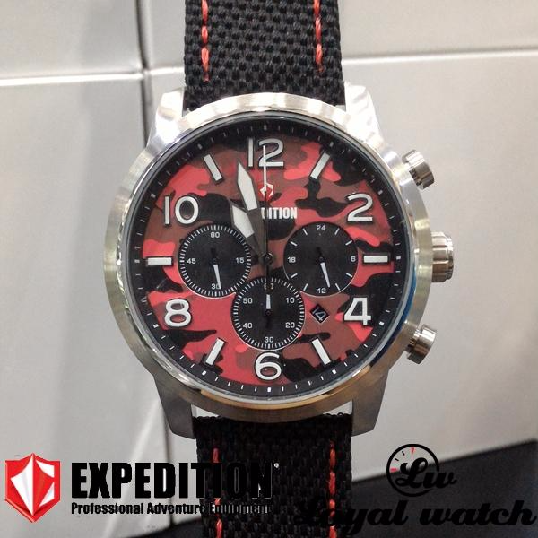 Expedition Original Pria E-6672 SILVER MERAH