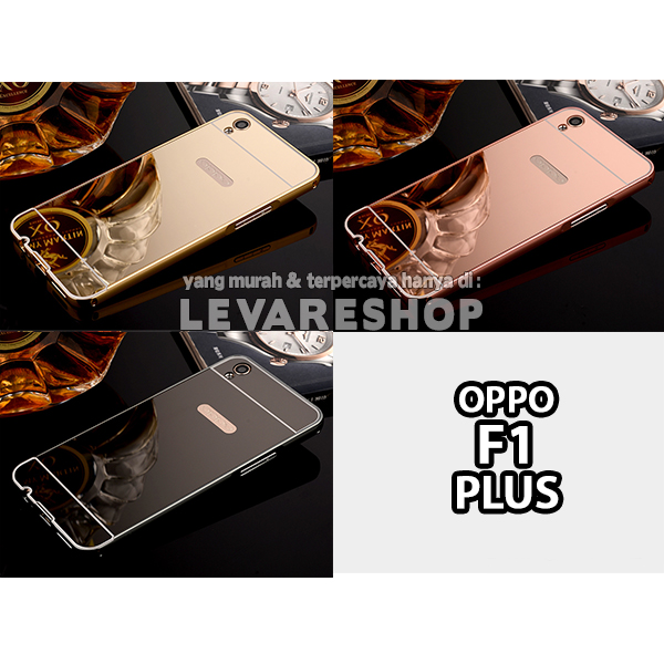 jual mirror metal bumper casing oppo f1 plus jual mirror metal bumper casing oppo f1 plus