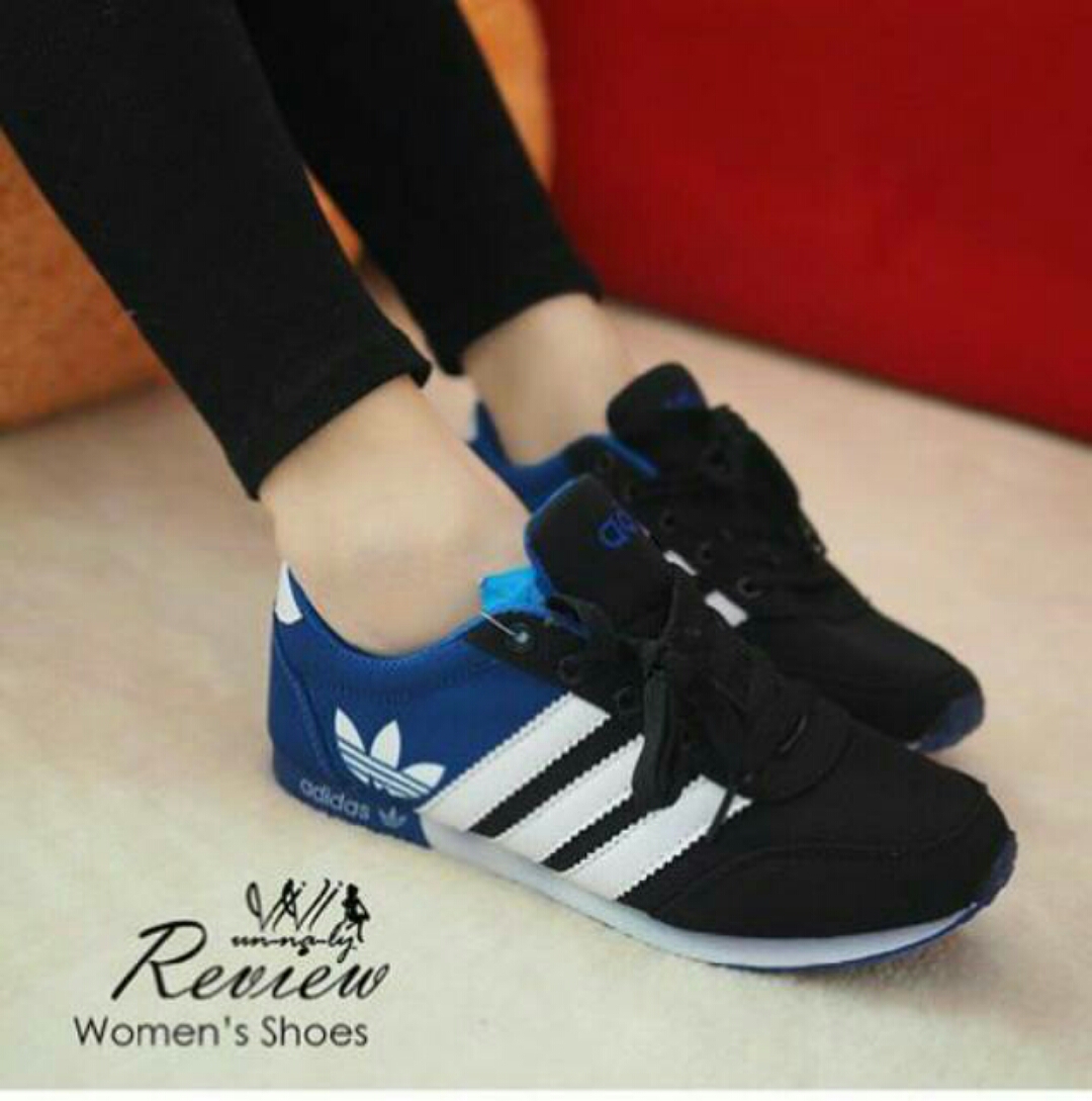 Jual REPLIKA ADIDAS SPON BIRU / SEPATU KETS WANITA - Juragan Sepatu Bogor | Tokopedia